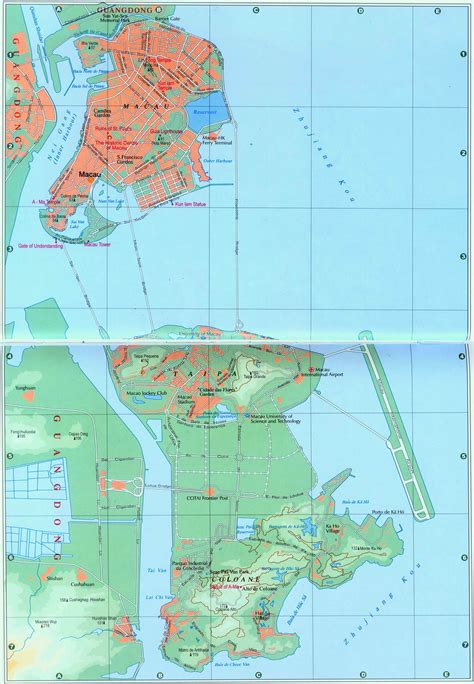 Macau Map - Macau