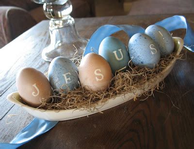 Inspiring Ideas with artist Jeanne Winters: "Jesus!" Easter Eggs