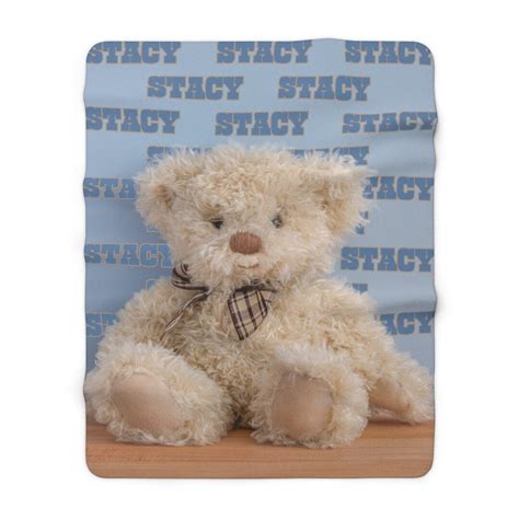 Personalized Teddy Bear Baby Blanket, Gifts for Babies, Baby Shower ...