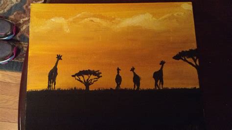 Painting Blog 2012-2013: "Safari Sunset" Home Painting