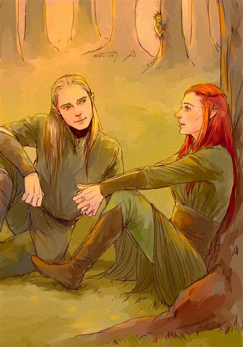 legolas, tauriel, and... by mformadness on DeviantArt | The hobbit, Legolas and tauriel, Legolas