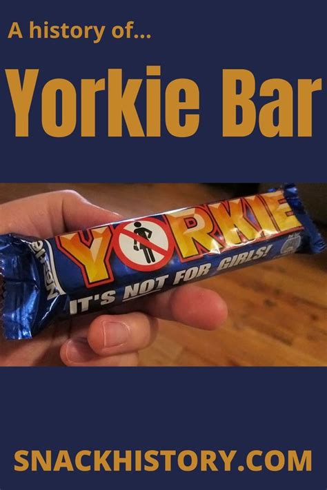 Yorkie Bar (History, Flavors & Commercials) - Snack History | Yorkie ...