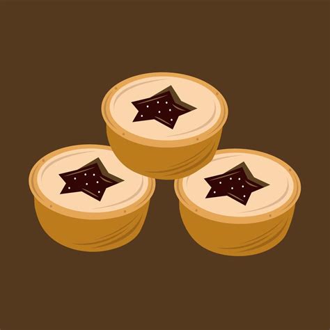 Mini mince pies vector illustration for graphic design and decorative element 14751436 Vector ...