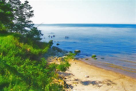 Lake Ontario Beach - New York Photograph by Steve Ohlsen