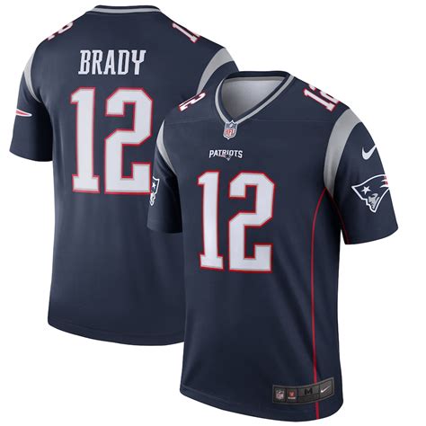 Nike Tom Brady New England Patriots Navy Legend Jersey