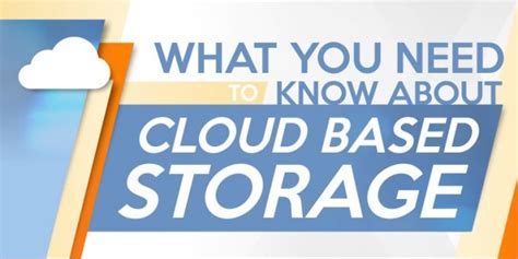 What You Need to Know About Cloud Based Storage