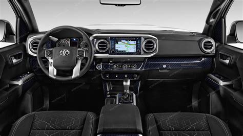 Toyota Tacoma Double Cab 2016-up, Full Interior Kit, 82 Pcs.