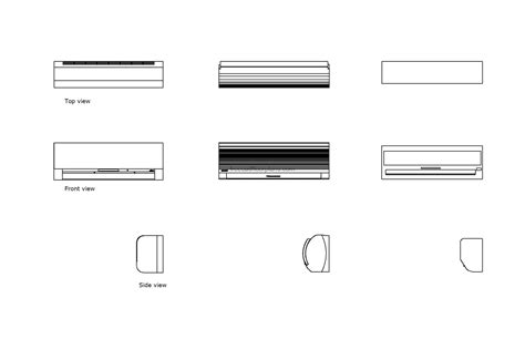 Air Conditioners - Free CAD Drawings