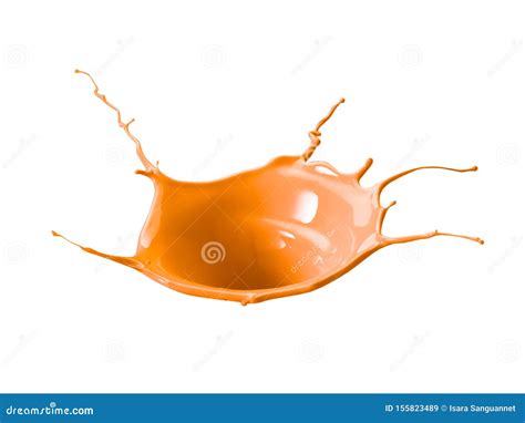 Tea Splash Isolated on White Background Stock Image - Image of dessert, drink: 155823489