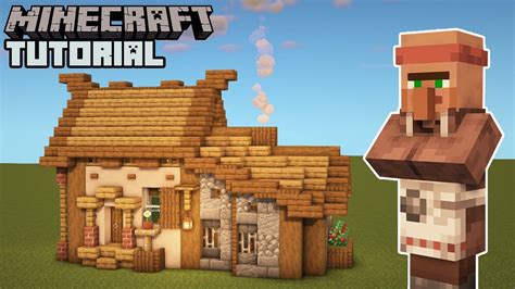Minecraft - Butcher's House Tutorial (Villager Houses) | Minecraft farm, Minecraft, Minecraft houses