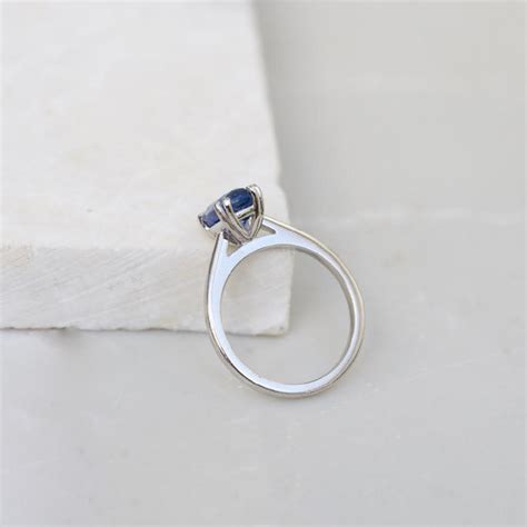 Solitaire Sapphire Engagement Ring Designs