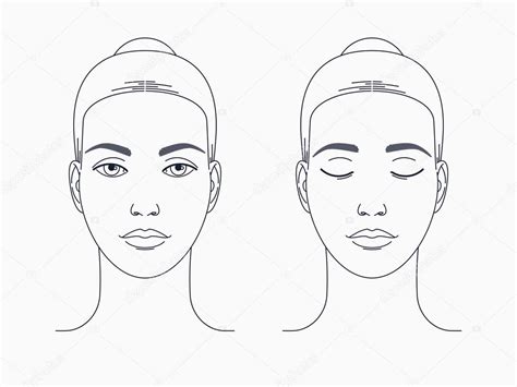 Face Drawing Template For Kids