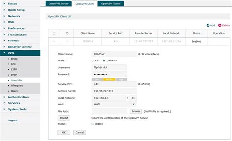 TP-Link ER605 OpenVPN Client Setting (CyberGhost VPN) - Business Community