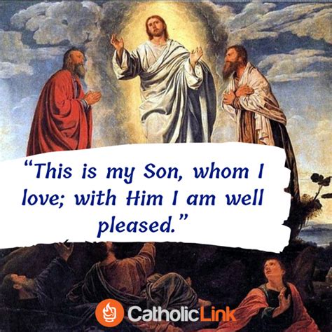 This Is My Son, Whom I Love | Transfiguration - Catholic-Link