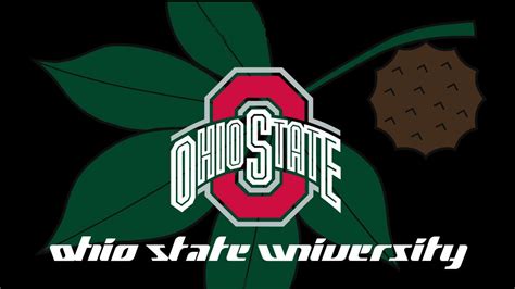 OHIO STATE UNIVERSITY RED BLOCK O & BUCKEYE LEAF - Ohio State Buckeyes ...