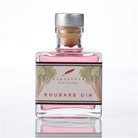 Rhubarb Gin 20cl | Shakespeare Distillery