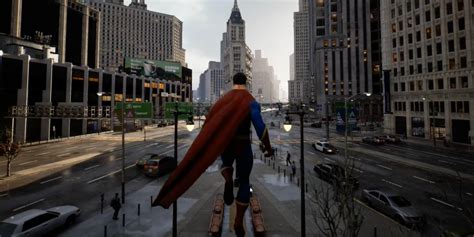 Superman Unreal Engine 5 Project Lets Gamers Become The Man Of Steel