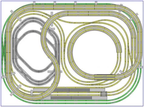 Best Templates: N Gauge Track Layouts