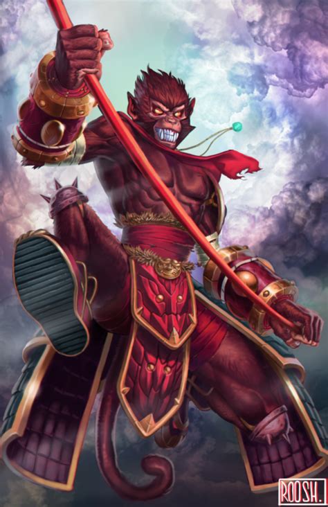 Wukong- League of Legends by Rooshie on Newgrounds