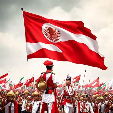 Premium AI Image | Indonesia independence day image ai generator