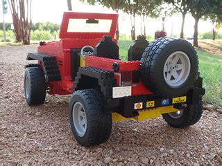 Lego Jeep Wrangler | Like the bumper stickers? | zombieite | Flickr