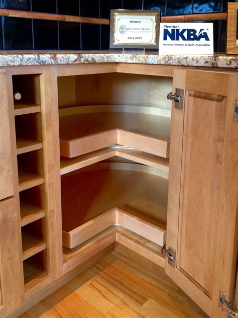 5 Solutions For Your Kitchen Corner Cabinet Storage Needs.