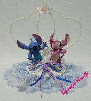 WED-237. Wedding Cake Topper Stitch & Angel 2011 | Stitch and angel ...