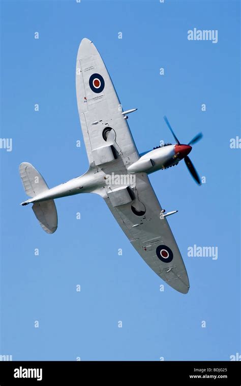 a Vickers Supermarine Spitfire of the RAF's battle of Britain memorial ...