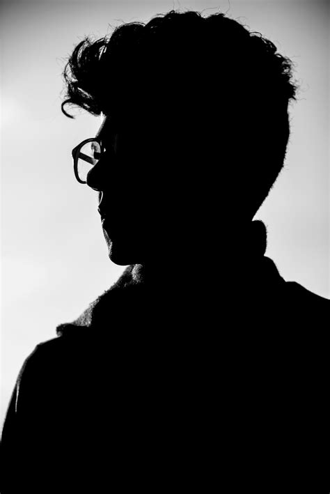 Free Images : silhouette, black and white, backlighting, human, shadow ...