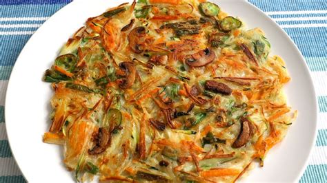 Vegetable pancake (Yachaejeon) recipe by Maangchi