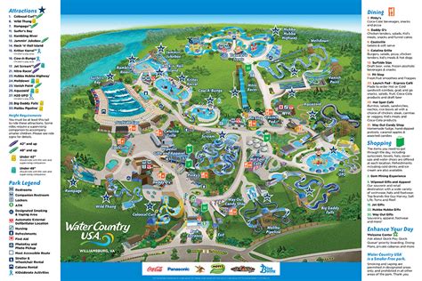 Park Map | Water Country USA