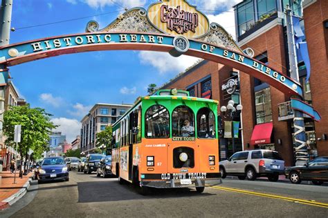 Gaslamp Quarter San Diego Information Guide | San diego map, San diego usa, San diego events