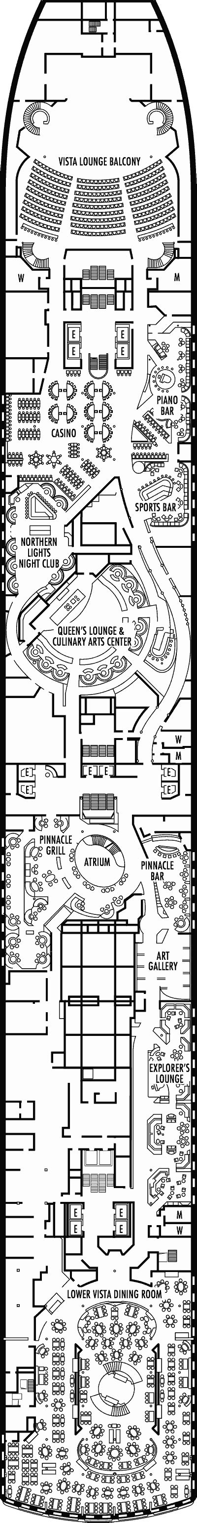 Oosterdam Deck Plans - Cruiseline.com