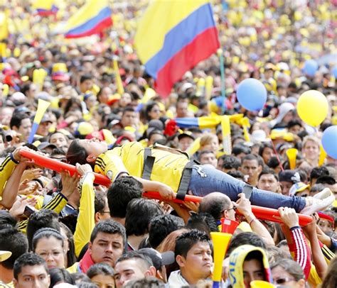 World Cup PHOTOS: This is how Colombians welcome their heroes - Rediff Sports