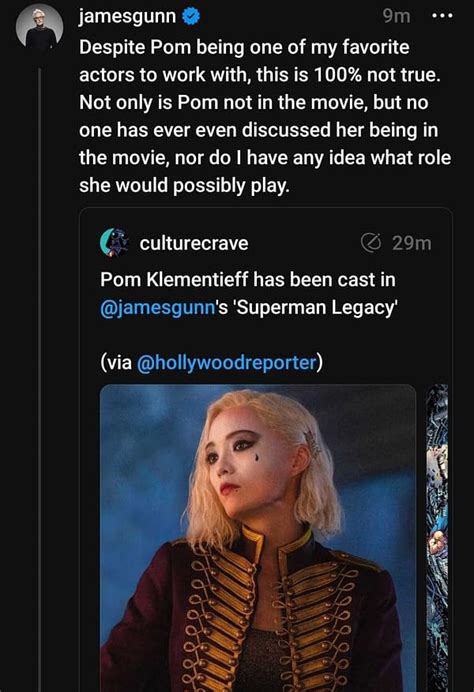 Pom Klementieff, Miriam Shor Superman: Legacy Casting Debunked