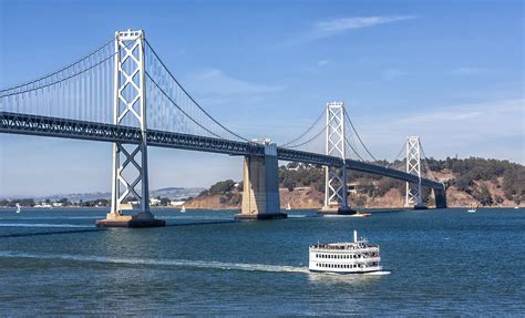 Bay Bridge to Golden Gate Bridge Boat Cruise Tour San Francisco CA