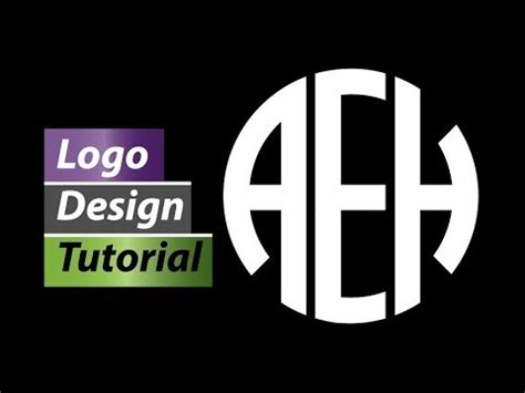 Circular text logo design tutorial in illustrator cc | How to create circle letter logo - YouTube