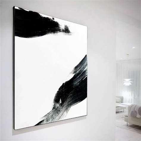 Large Vertical Black And White Art at charlesdwells blog