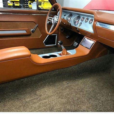 1965 Chevelle | Custom car interior, Car interior design, Car upholstery