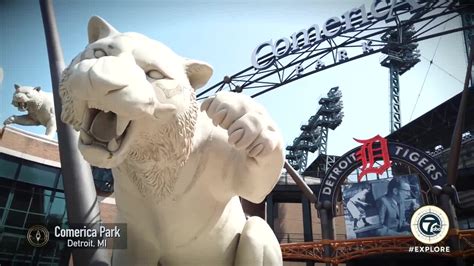 Explore Comerica Park, the home of the Detroit Tigers