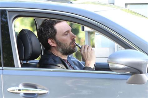 Ben Affleck Smoking Through the Pain of Existence