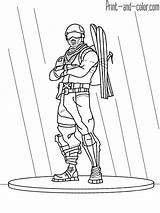 Fortnite coloring Pages  Print And Colorcom Coloring For Kids sketch template