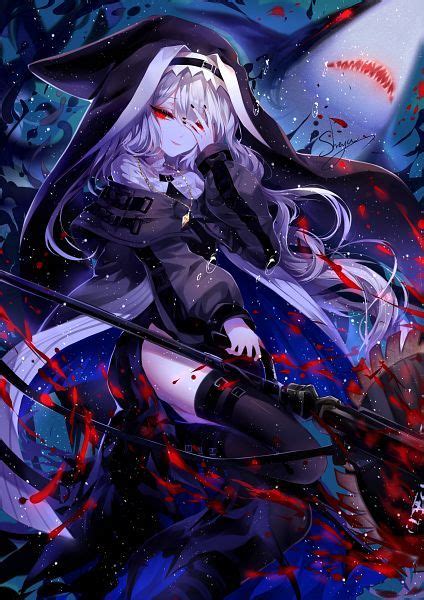 Specter (Arknights) (2480x3507 2,222 kB.) | สาวหูแมว, ศิลปะคาแรคเตอร์ ...