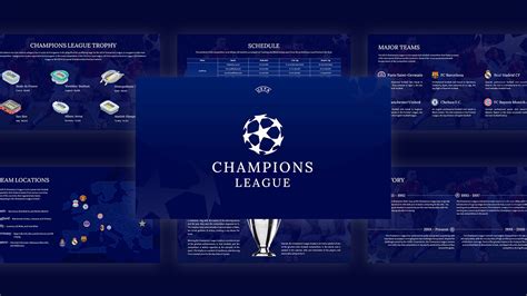 Free UEFA Champions League Template PowerPoint