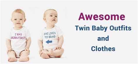 Twin Baby Outfits and Clothes: Dress your Newborn Twins in Style