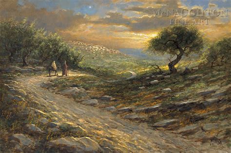 Religious - Religious - Road to Bethlehem - McNaughton Fine Art