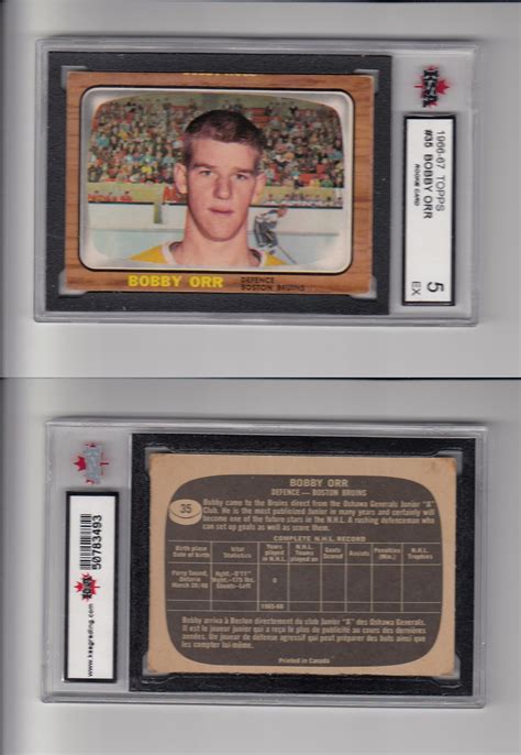 CS79705861 :: 1966-67 TOPPS BOBBY ORR #35 ROOKIE CARD - CAPITAL SPORTS ...