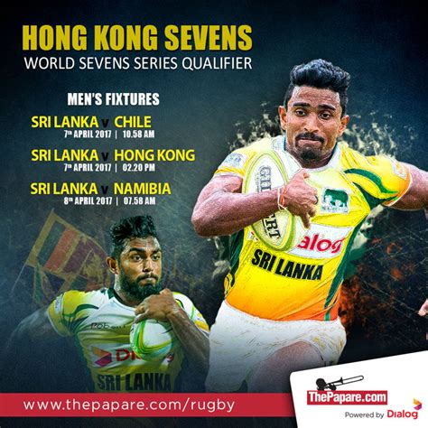 Sri Lanka Squad for Hong Kong Sevens named