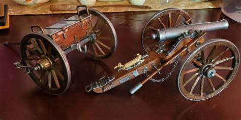 1861 Dahlgren Civil War Cannon Replica With Wagon -- Antique Price Guide Details Page