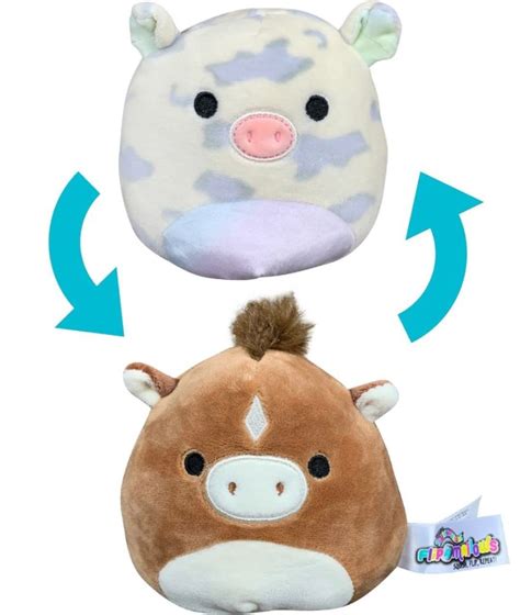 Buy Squishmallows Official Kellytoy Flip-a-Mallows Flip Squishy Soft ...